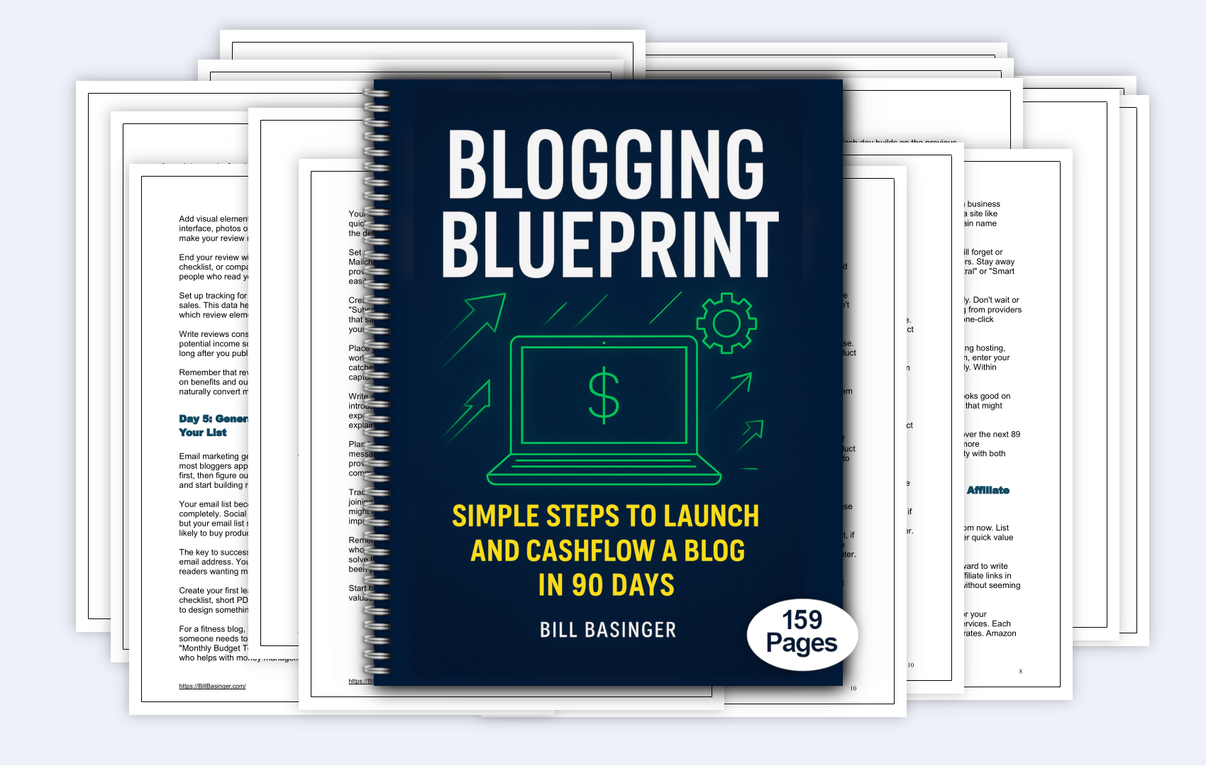 Blogging Blueprint: Simple Steps to Launch and Cashflow a Blog in 90 ...